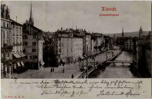 Zürich - Limmatquai -192744