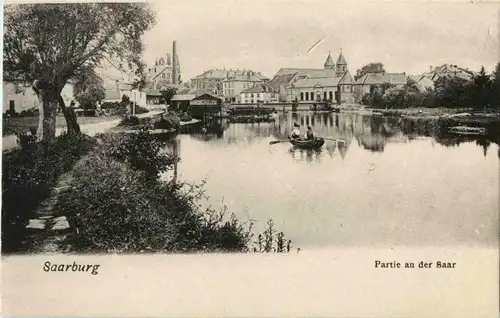 Saarburg - Partie an der Saar -27282