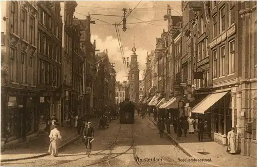 Amsterdam - Reguliersbreestraat - Tram -28564