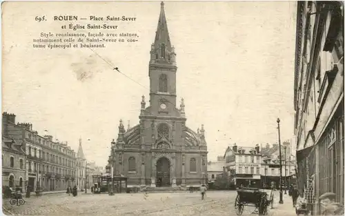 Rouen - Place Saint Sever -27708