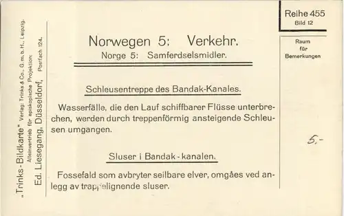 Schleusentreppe des Bandak Kanales -28206