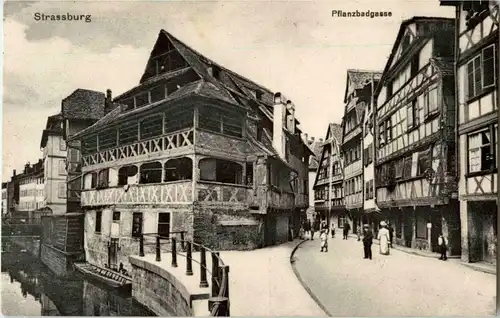 Strassburg - Pflanzbadgasse - Feldpost -27142