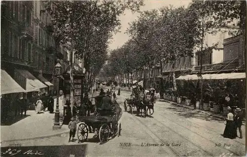 Nice - L Avenue de la Gare -27476