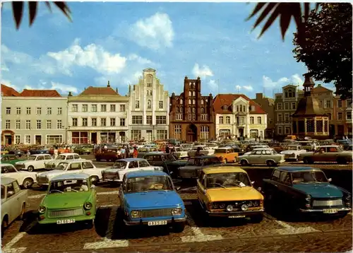 Wismar - Markt - Trabi -220104