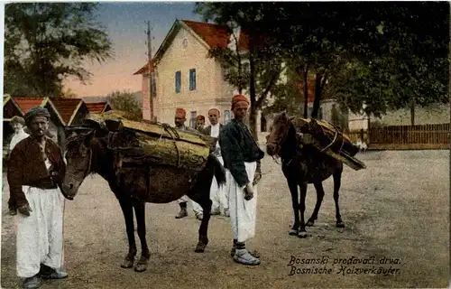 Bosnischer Holzverkäufer -28018