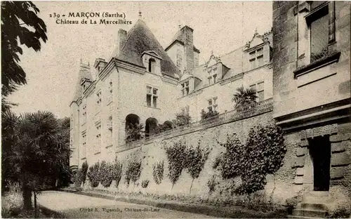 Marcon - Chateau de la Marcelliere -27454