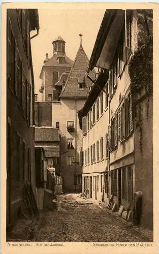 Strassburg - Rue des Jardins -27916