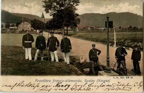Frontiere franco allemande - saales -27952