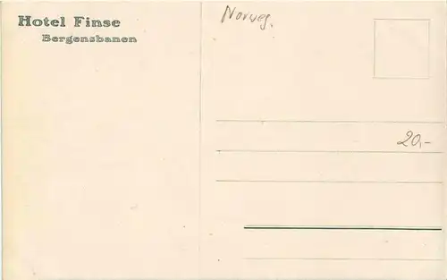 Bergensbanen - Hotel finse -28196