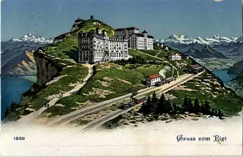 Gruss vom Rigi -N7593