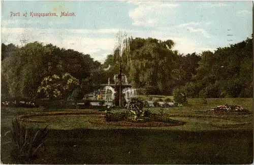 Malmö - Parti af Kungsparken -28078