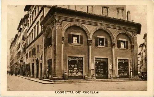 Firence - Loggetta de Rucellai -29618