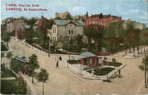 Lemberg - St. Sophie Platz - Feldpost -26942