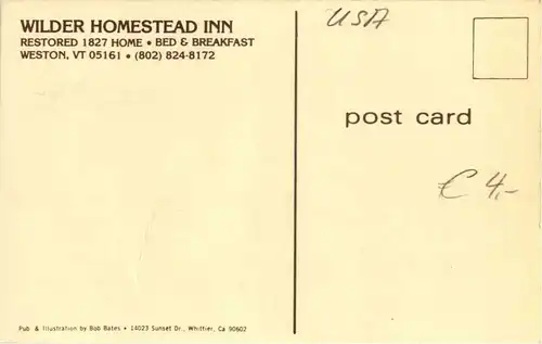 Weston - Wilder Homestead Inn -29782