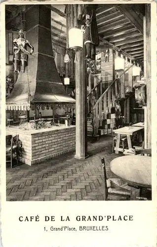 Bruxelles - Cafe de la Grand Place -28326