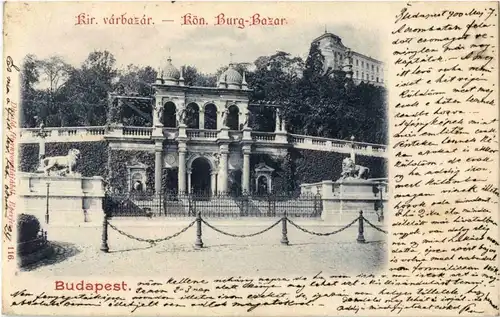 Budapest - Burg Bazar -28878