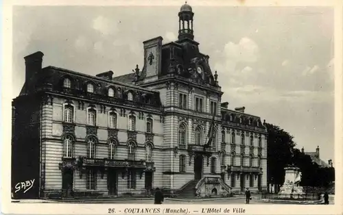 Coutances - L Hotel de Ville -27524