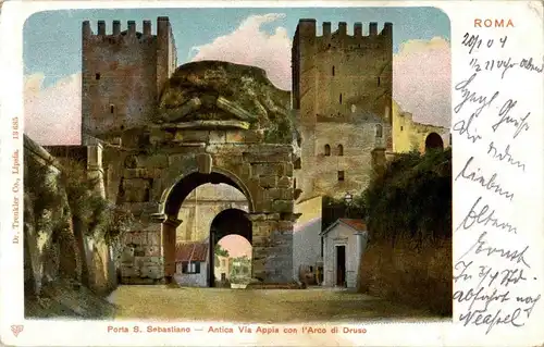 Roma - Porta S Sebastiano -29126
