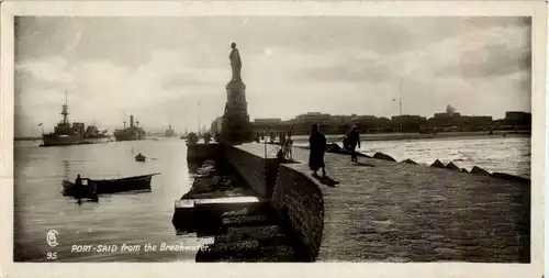 Port Said - from the Breakwater -30270