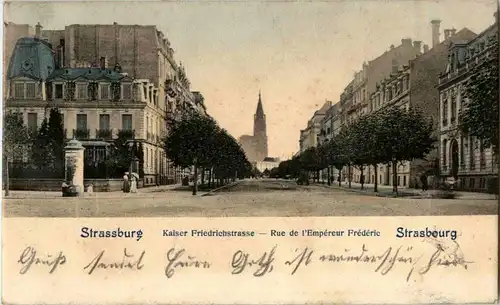 Strassburg - Kaiser Friedrichstrasse -27884