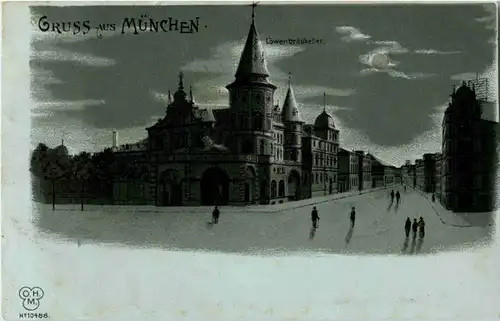 Gruss aus München - Litho -30532