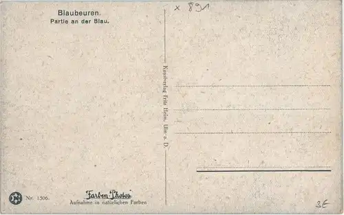 Blaubeuren - Partie an der Blau -30702