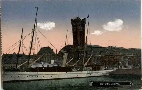 Ostende - La gare -28402