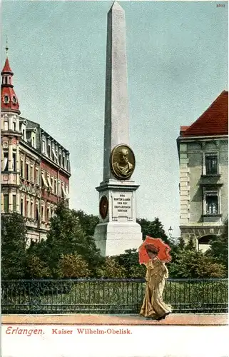 Erlangen - Kaiser Wilhelm Obelisk -31058