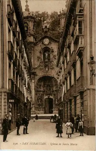 San Sebastien - Iglesia de Santa Maria -30216