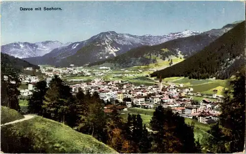 Davos mit Seehorn -N8449