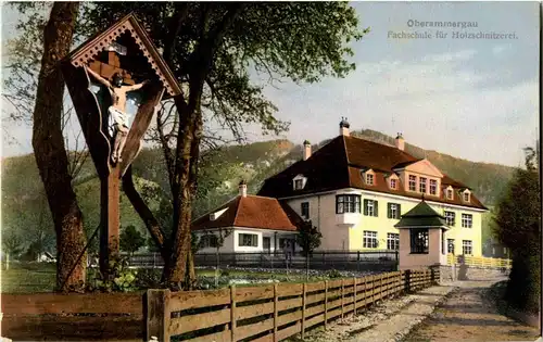 Oberammergau - Fachschule für Holzschnitzerei -30764