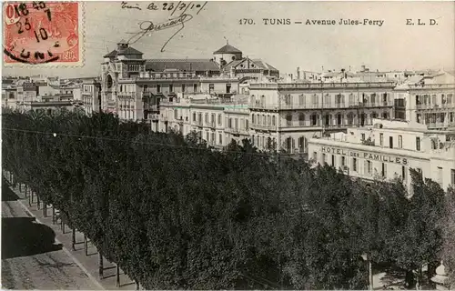 Tunis - Avenue Jules Ferry -30418