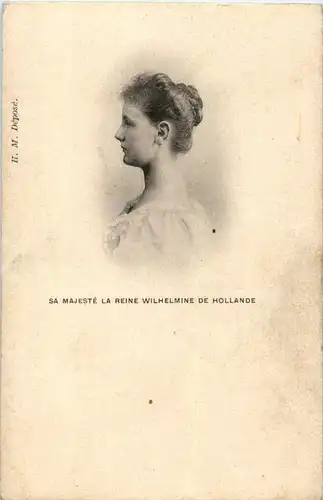 As Majeste La Reine Wilhelmine de Hollande -28678