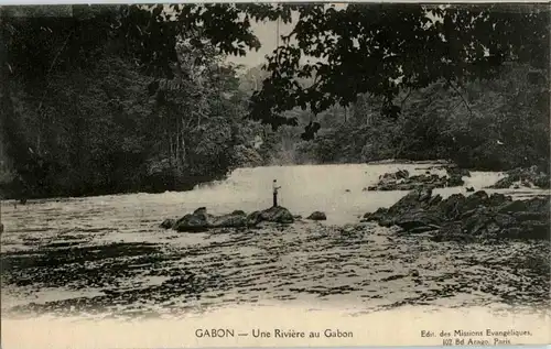 Gabon - Une Riviere au Gabon -30122
