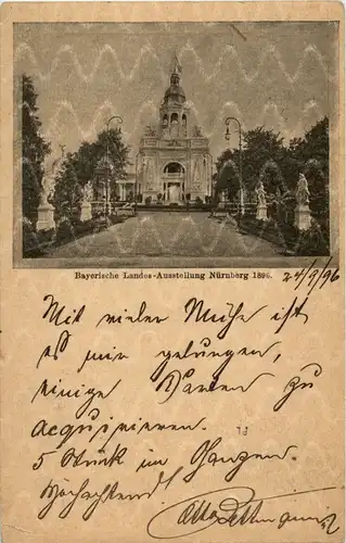 Nürnberg - Bayrische Landes Ausstellung 1896 -31018