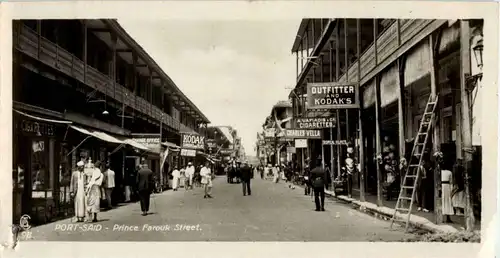 Port Said - Prince Farouk Street -30268