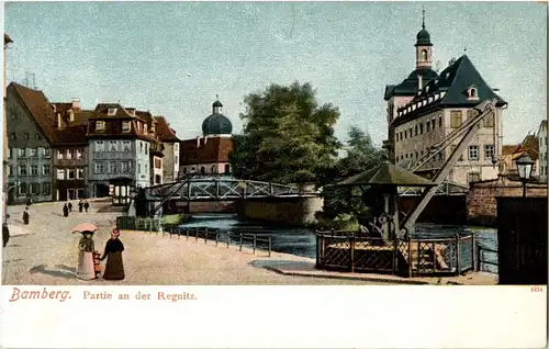 Bamberg - Partie an der Regnitz -31060