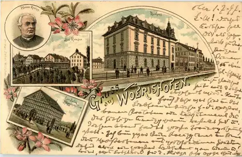 Gruss aus Wörishofen - Litho -30584