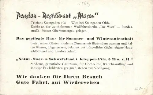 Wies bei Steingaden - Restaurant Moser -30690