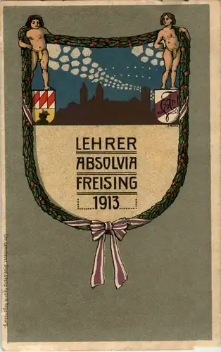Freising - Lehrer Absolvia 1913 -30756
