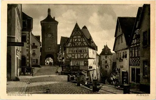 Rothenburg o. T. - Plönlein -30882