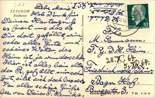 Teterow - Rathaus -36514