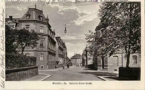 Wilkau - Heinrich Dietel Strasse - feldpost -36578