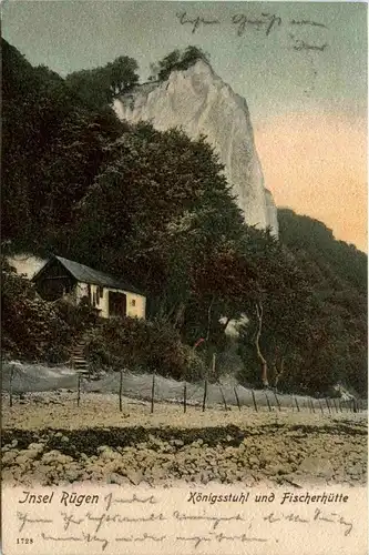 Rügen - Königsstuhl und Fischerhütte -300210