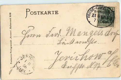 Suderode - Bahnpost Stempel -36676