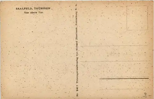 Saalfeld - Das obere Tor -300402