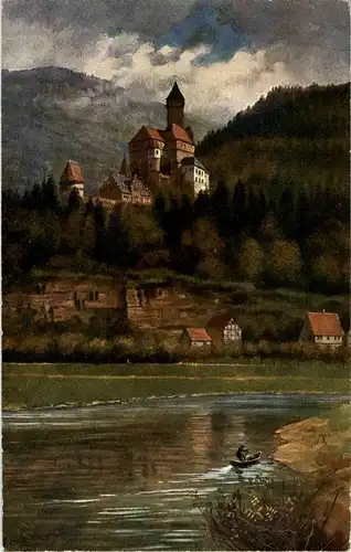 Zwingenberg am Neckar - Künstlerkarte H. Hoffmann -36856