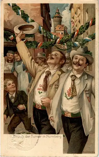 Nürnberg - Deutsches Turnfest 1903 - Ganzsache -31136