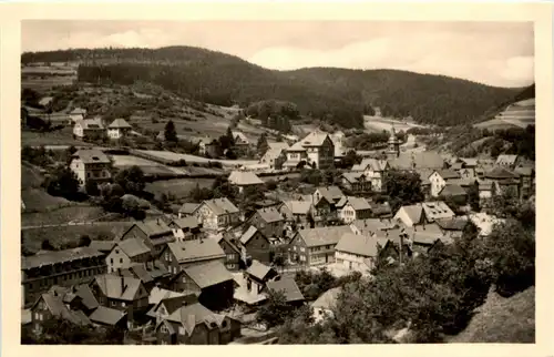 Luftkurort Doppenheim (Kleinschmalkalden), Blick von der Hohen Warte auf Pappenheim -300160