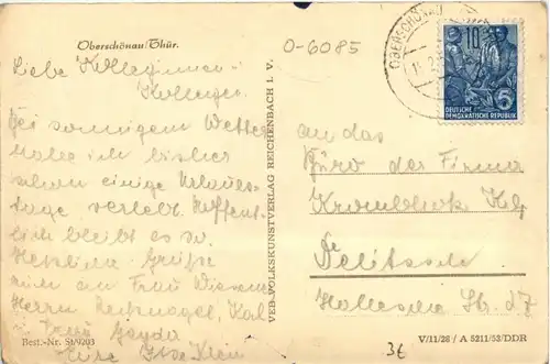 Oberschönau - Kreis Schmalkalden -300178
